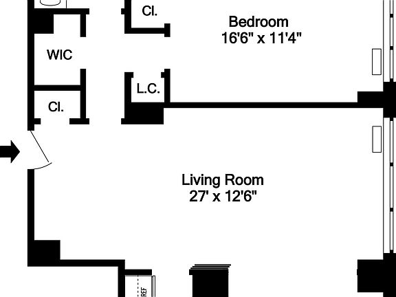 2nd image of 200 W 79th St Penthouse E