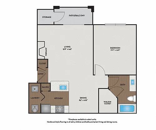 Floor plan Pinot