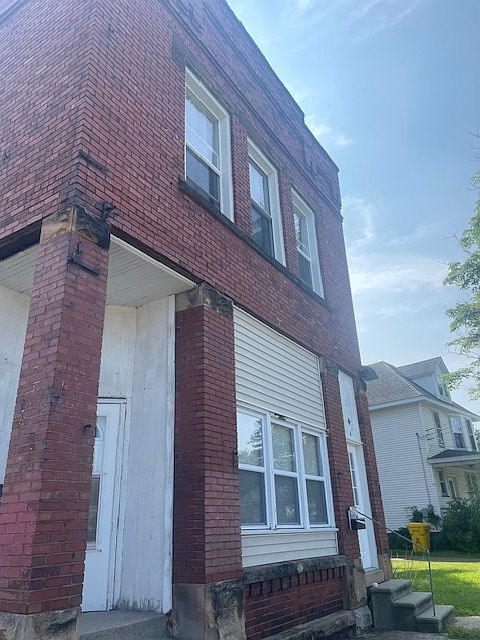 front entry and front of apartment