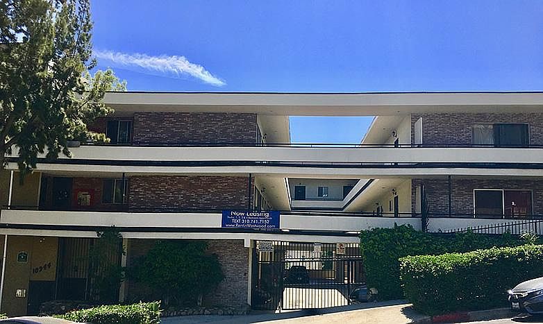 10944 Strathmore Drive, Westwood, CA 90024 - Building Front - Only ONE BLOCK to UCLA Campus