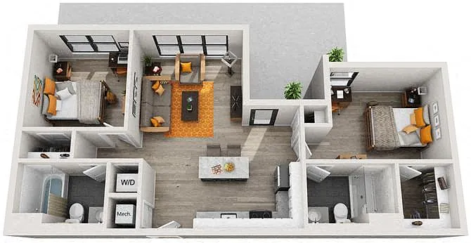 Floor plan Murray