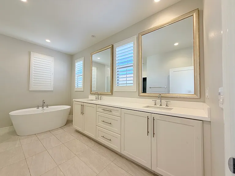 Master bathroom