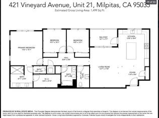 421 Vineyard Ave UNIT 21, Milpitas, CA 95035