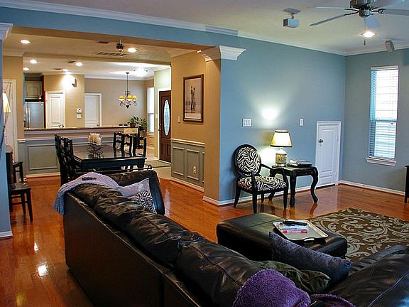 First floor living is wide open! This is a marvelous home for entertaining!