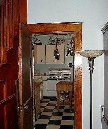 INTO KITCHEN