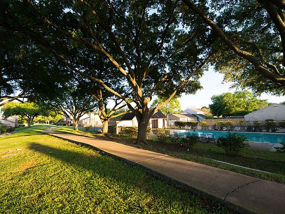 Community swimming pools for the townhouse