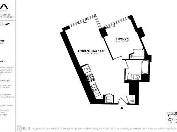 2nd image of 625 W 57th St APT 321