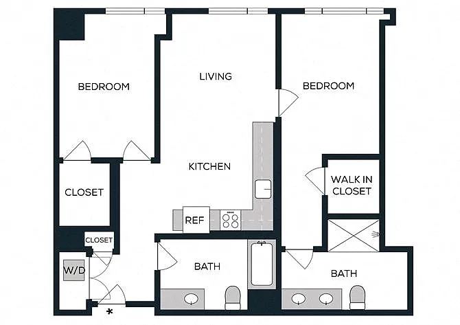 Floor plan 2K