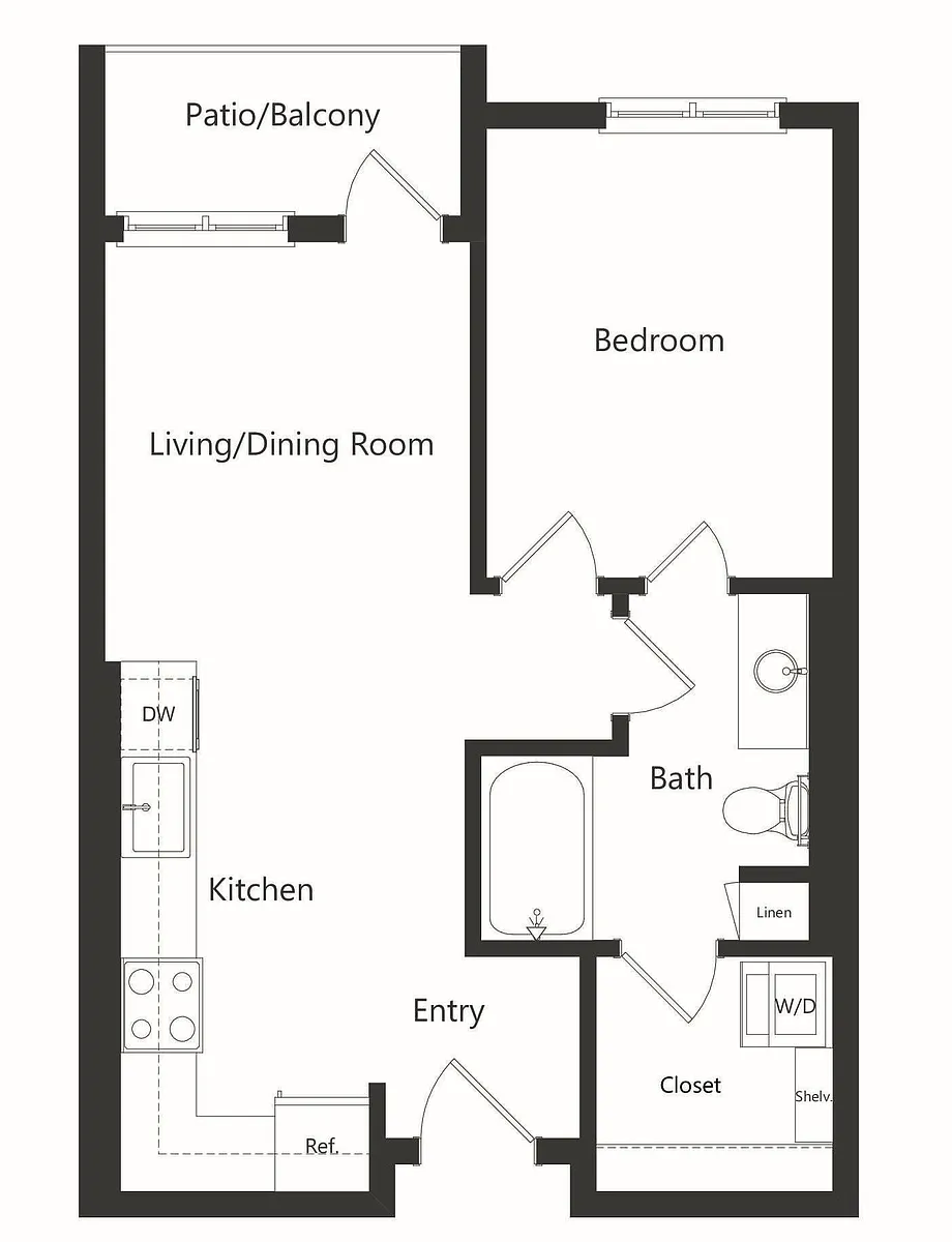 Floor plan A7