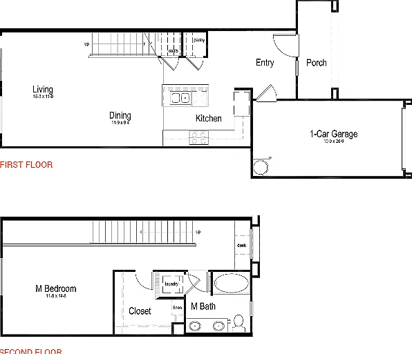 Plan 1C | 1Bd1Ba | 1,147SF Plan 1C | 1Bd1Ba | 1,147SF