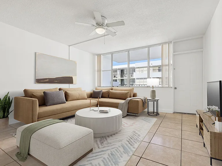 2 Bed 2 Bath Unit Virtually Staged