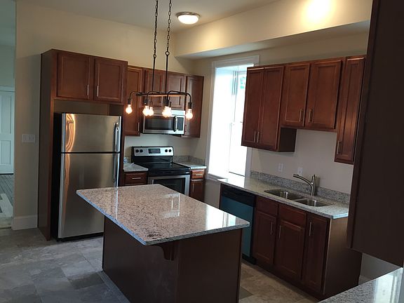 New kitchen with large island