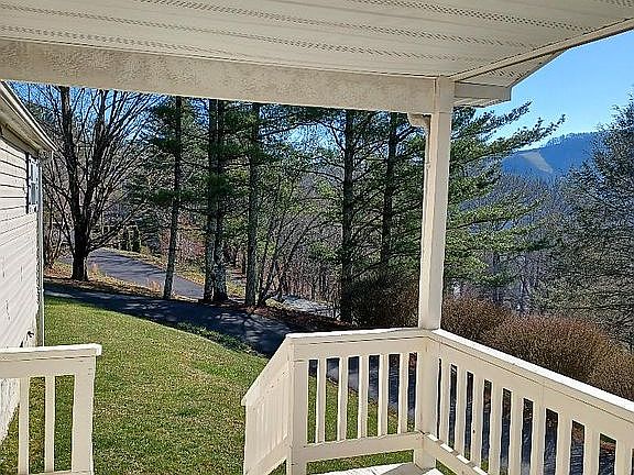 View from the front porch