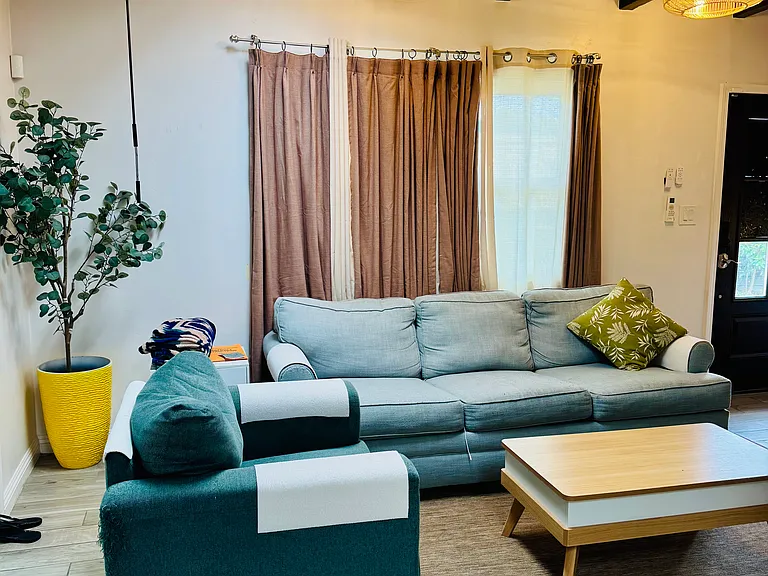 Shared living room (east view from kitchen)