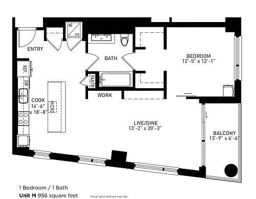 Floor plan M