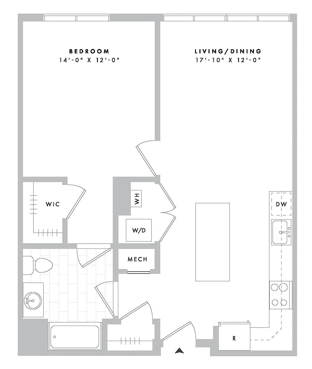 Floor plan A10