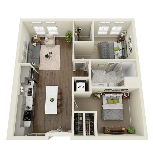 Floor plan Kaiser