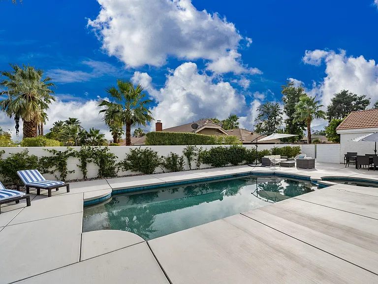 Pool/spa area.