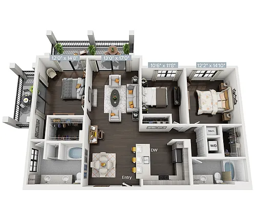 Floor plan C1_1527