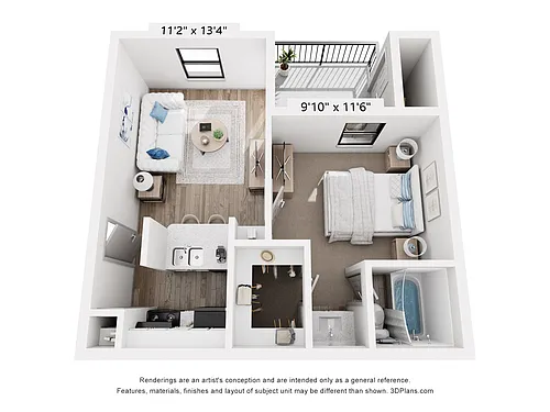 Floor plan A1