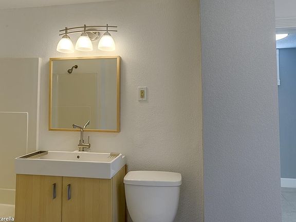 Huge walk in closet of bathroom