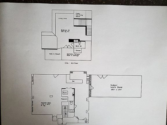 layout attic basement