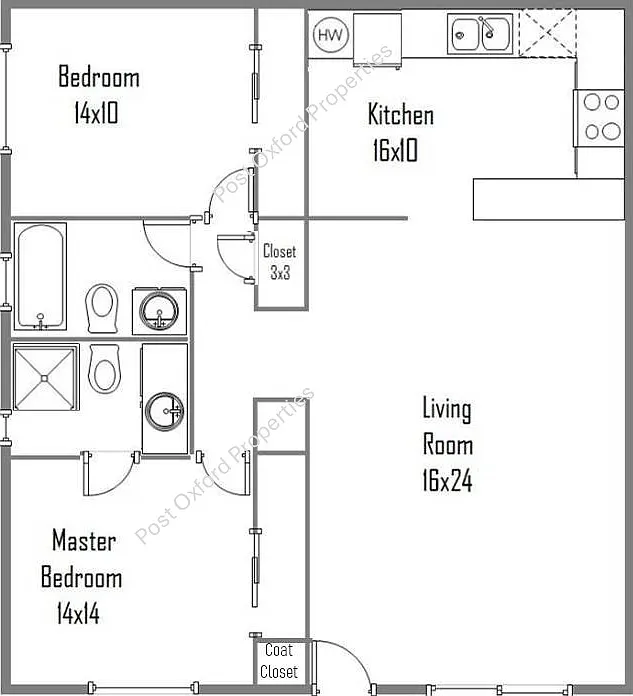 2 bed, 1050 sqft, $1,800 — Photo 3