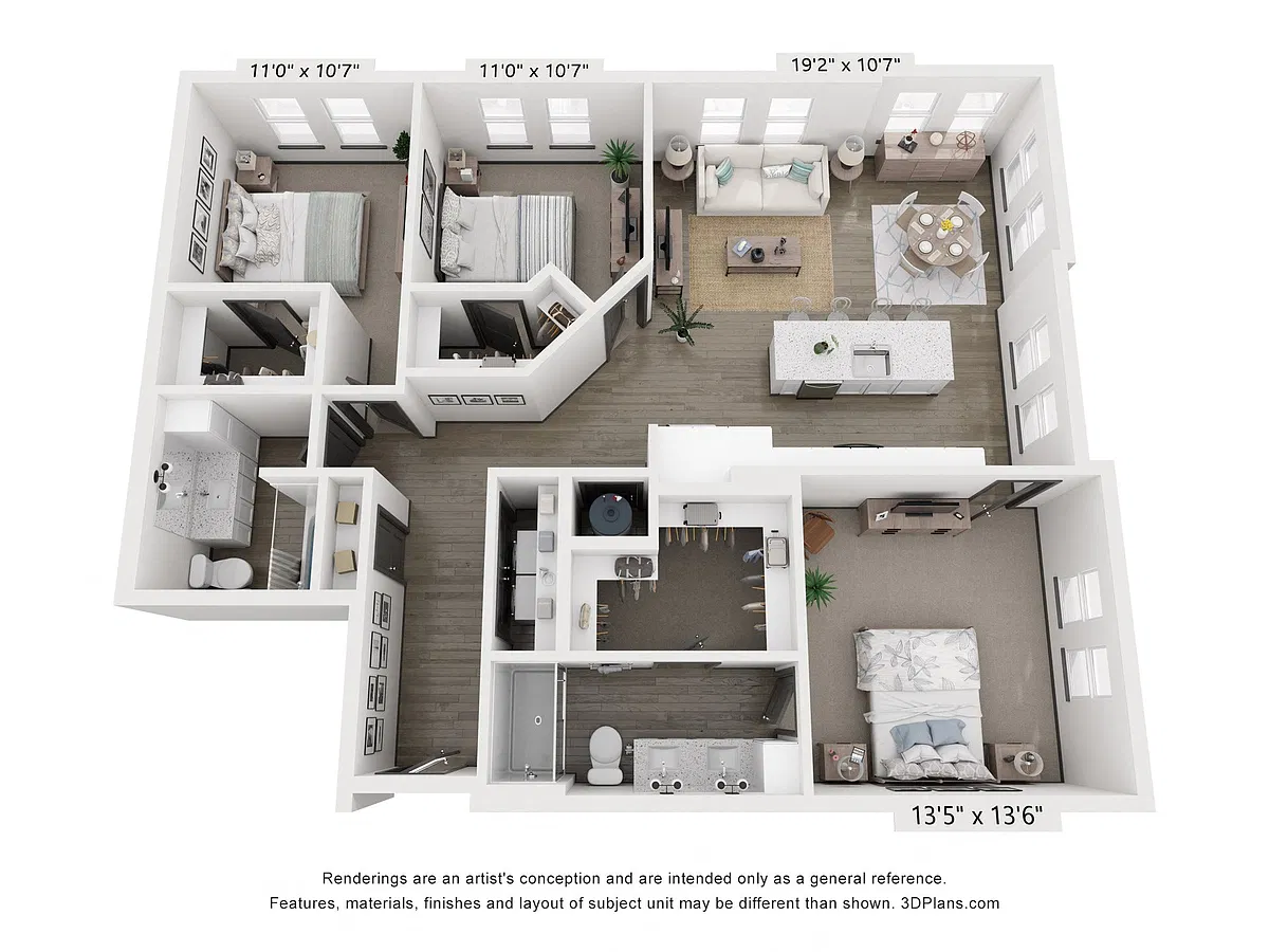 Floor plan C1