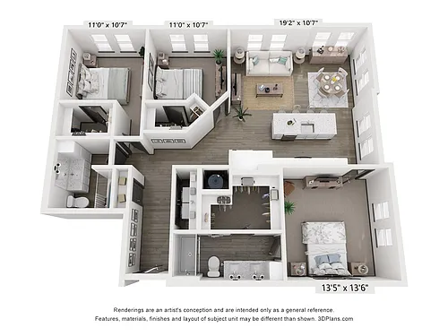 Floor plan C1