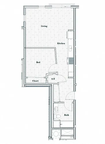 Floor plan E1D