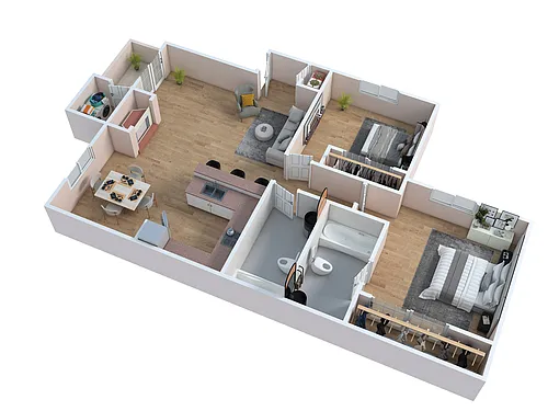 Floor plan The Nocturne