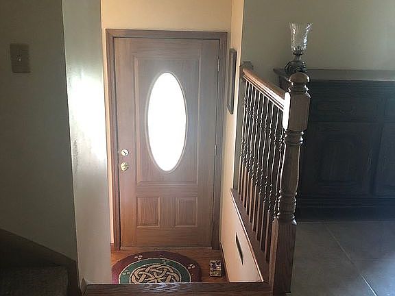 Front entry inside view