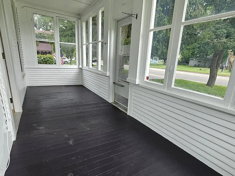 Front enclosed porch