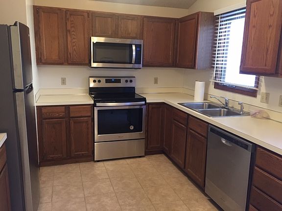 Kitchen with new appliances