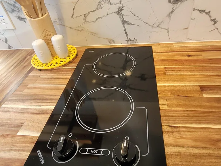 Energy efficient, powerful cooktop