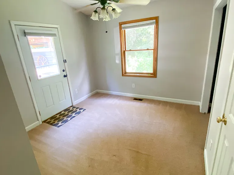 Basement apartment entrance