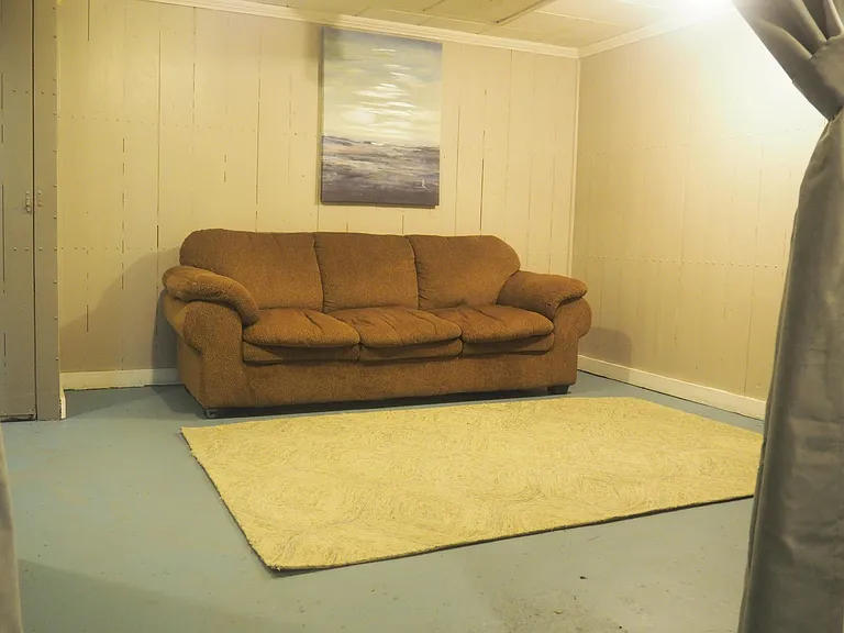 Extra basement living space / storage
