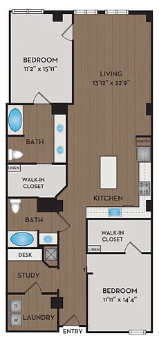 Floor plan B16