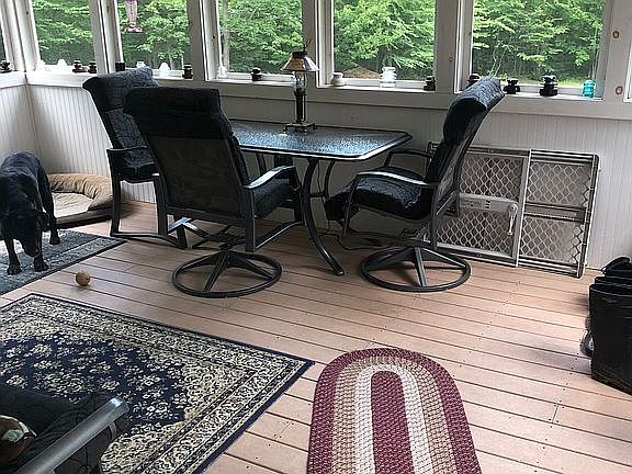 Beautiful screened in porch