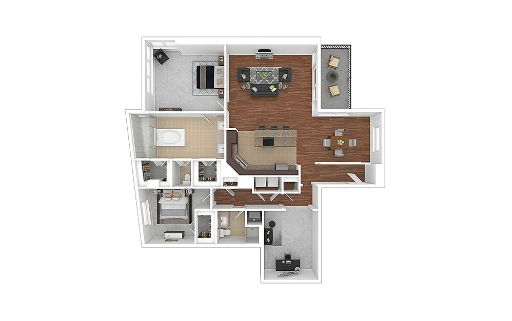 Floor plan The Victory Park