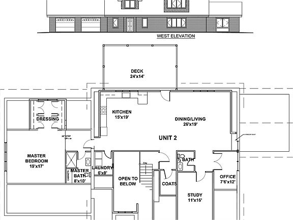 Floor Plan, Apt 2