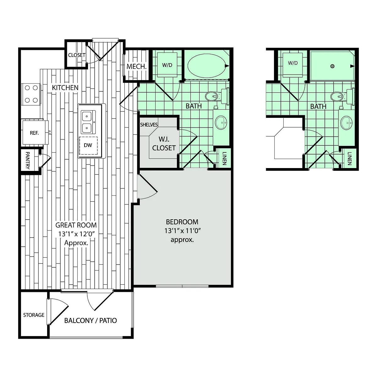 Floor plan A2S