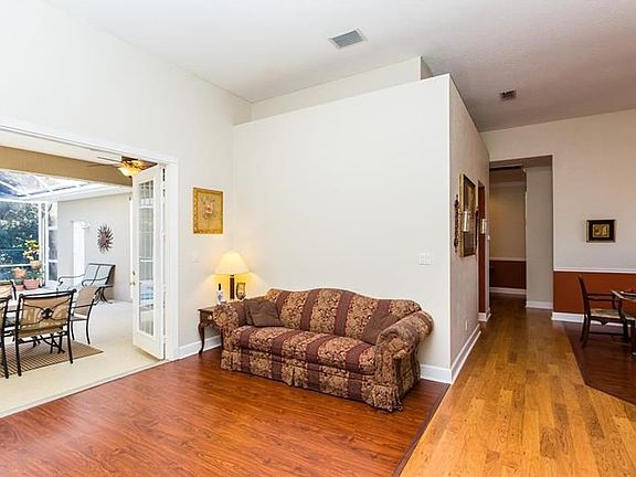 Living Room-French doors to patio