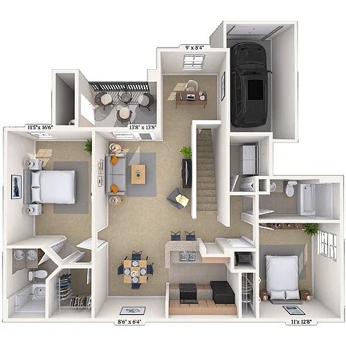 Floor plan B5D