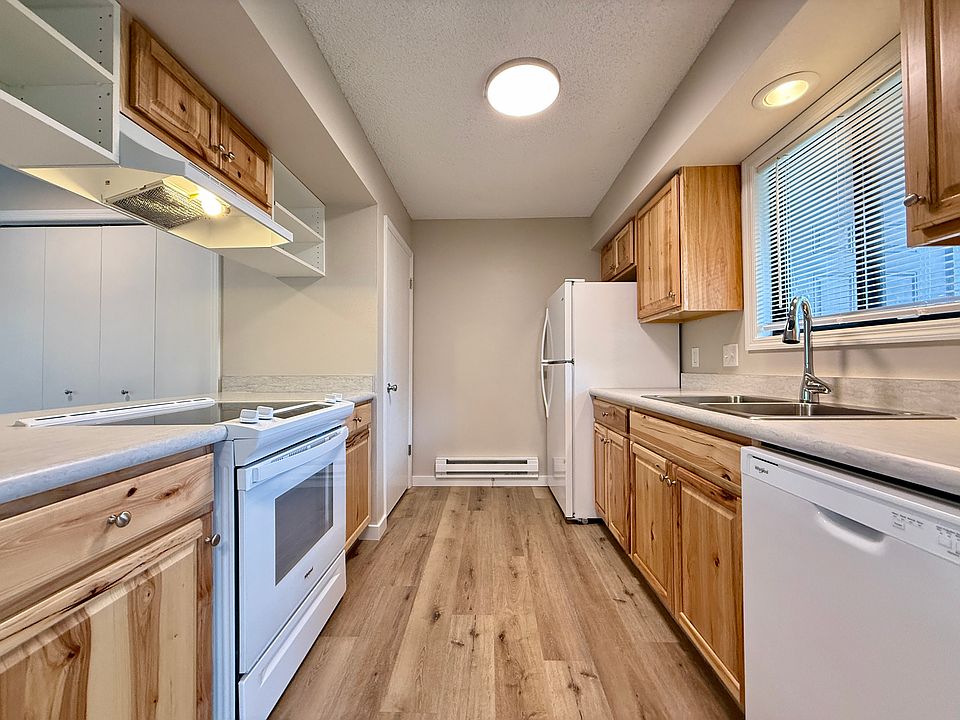 Brand new Galley style kitchen with large pantry closet