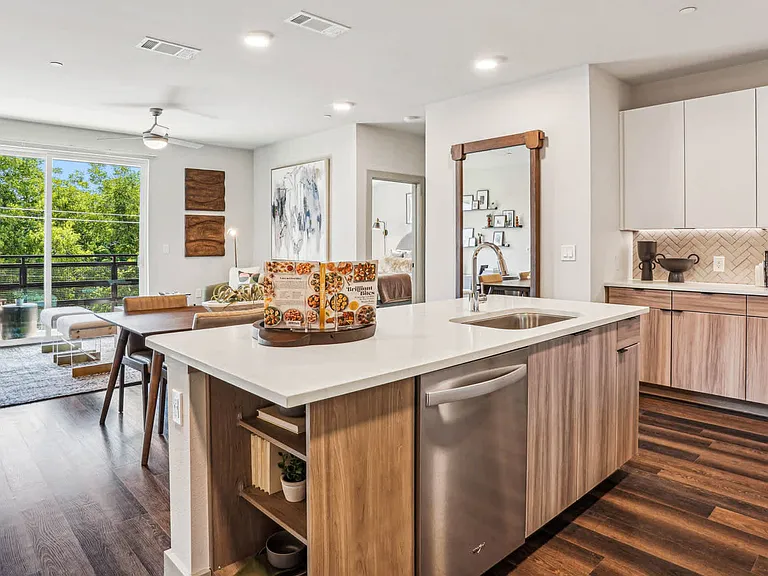 Kitchen with Stainless Steel Appliances