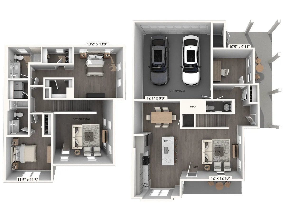 Floor plan B1TS