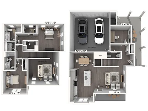 Floor plan B1TS