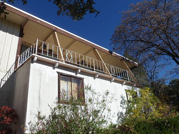 Carport on upper level