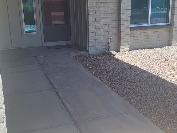 Covered front porch